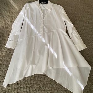White Zara shirt